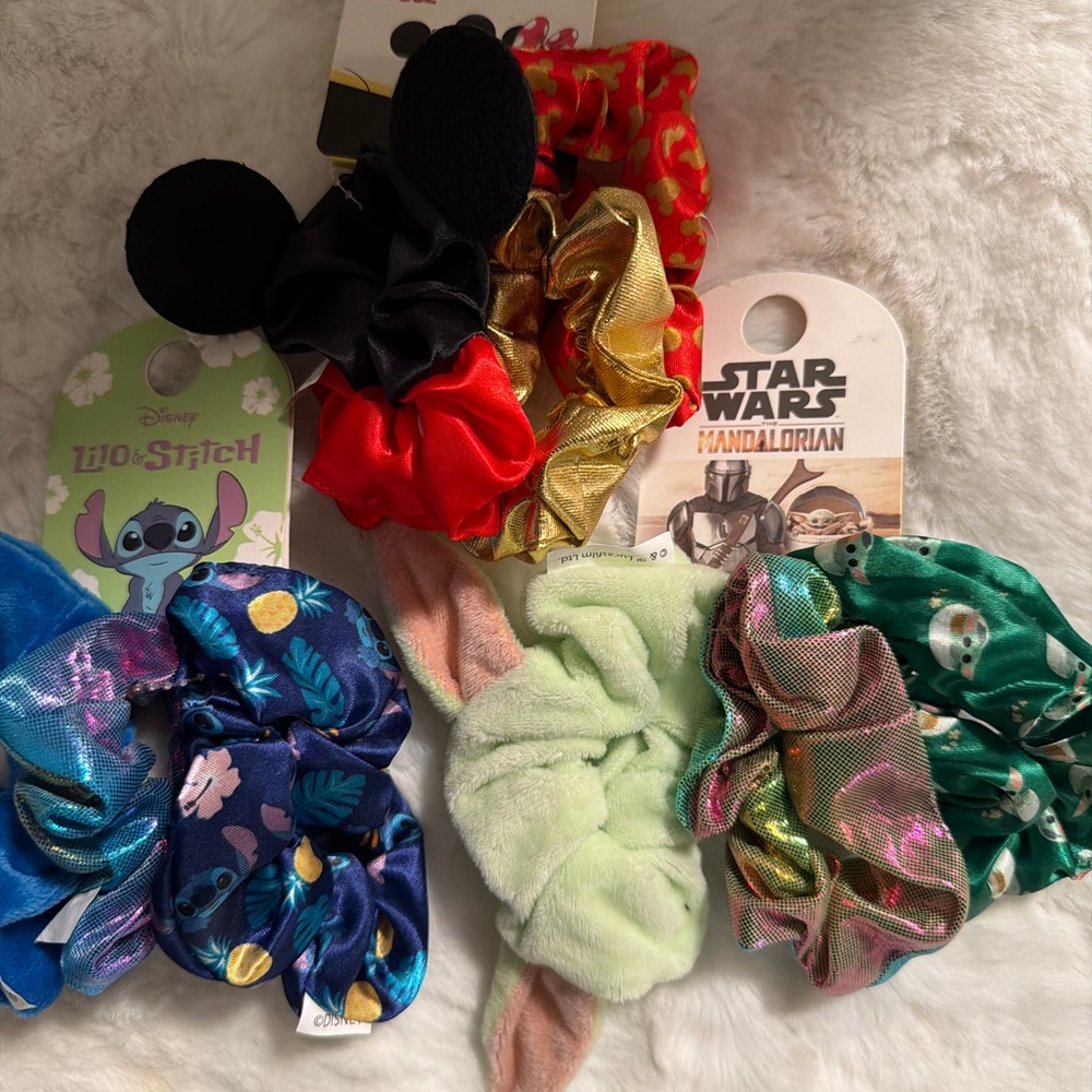 Disney Colorful Scrunchie Collection - Picture 2 of 3